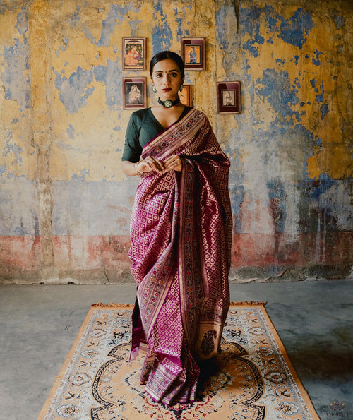 ASHAWALI BROCADE SILK SAREE