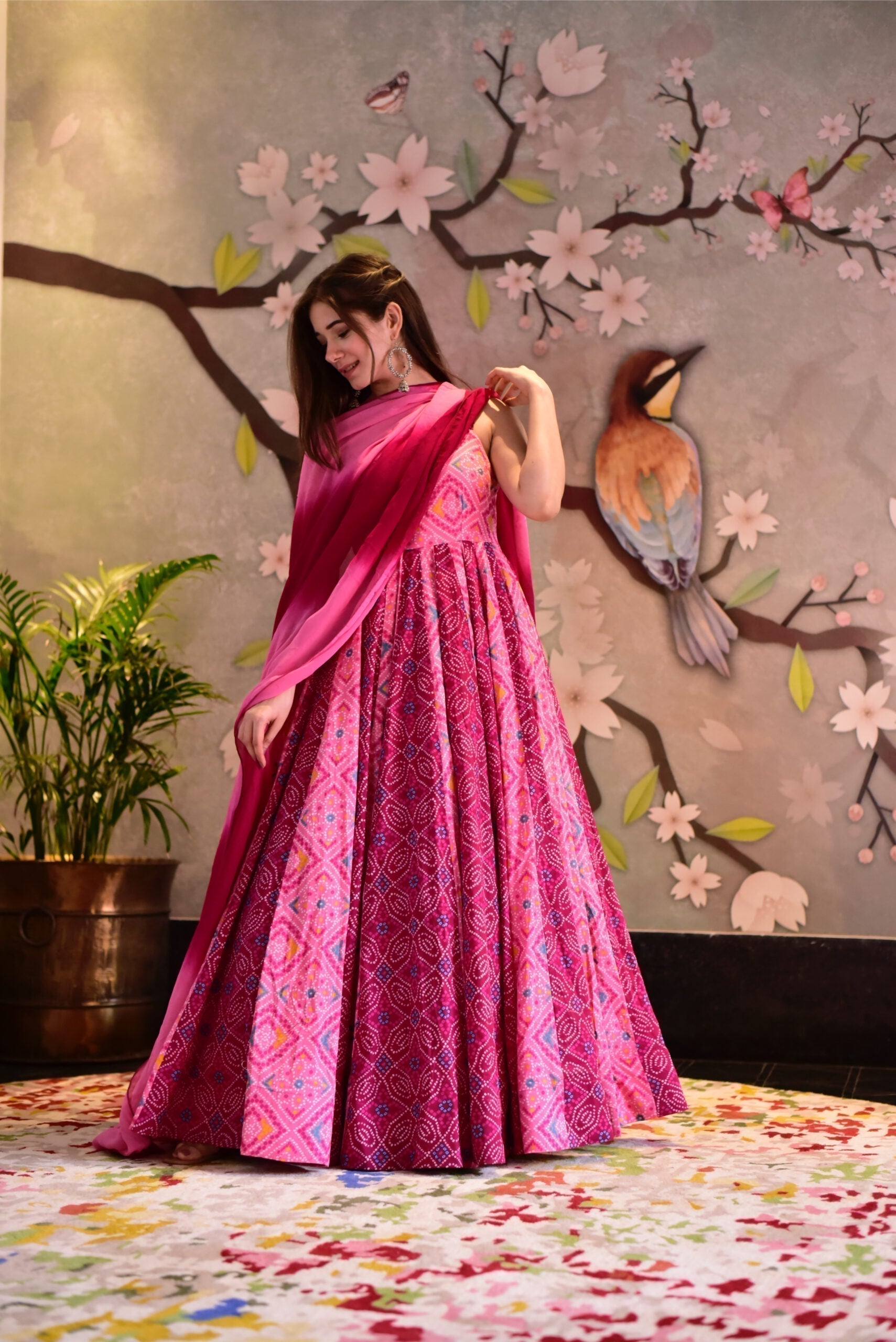 mishti cotton maxi set