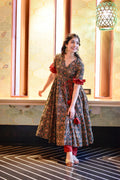 chandra Bagru cotton suit set